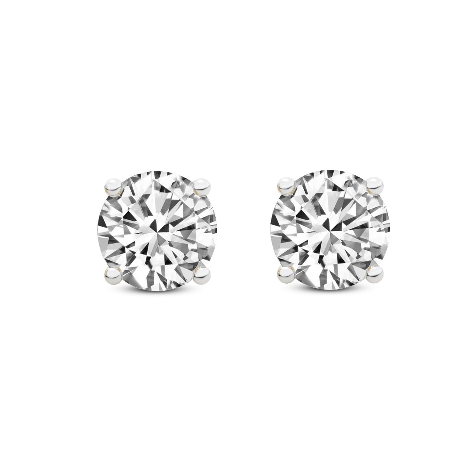 Sparkles 8.73 Carat Solitaire Stud Diamond Earring