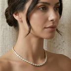 28.83 Carat Solitaire Lab Grown Diamond Necklace In 14K Gold