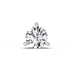 0.50 Ct Solitaire Round Shape Diamond Nose Pin | 14K Rose Gold