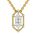 0.29 Carat Round Shape Pendant | 14K Yellow Gold