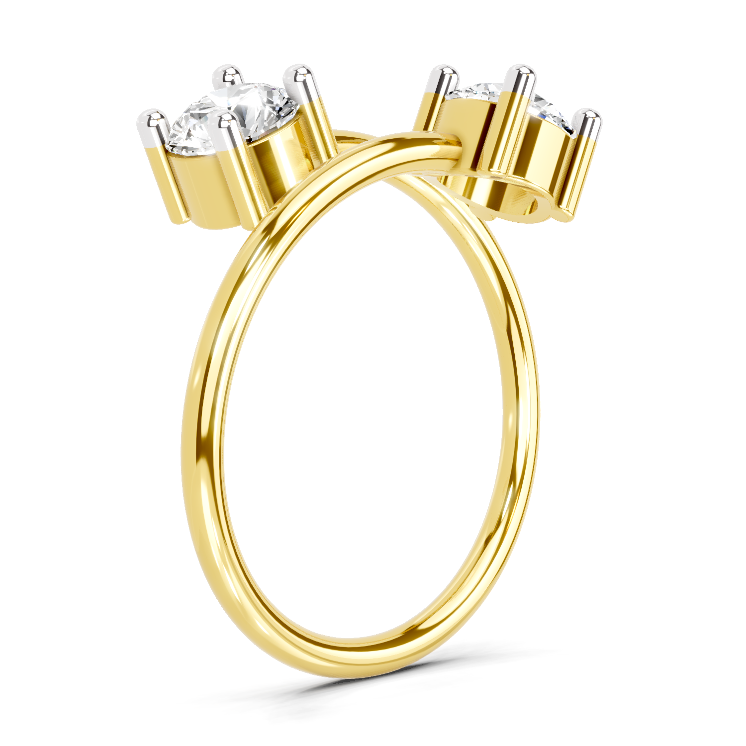 0.8 Carat Solitaire Lab Grown Diamond Ring In 14K Gold