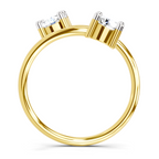 0.8 Carat Solitaire Lab Grown Diamond Ring In 14K Gold