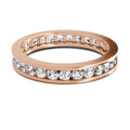Eternity 1 Ct Round Shape Diamond | 14K Rose Gold