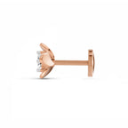Solitaire Nosepin 0.13 Ct | 14Kt Yellow Gold