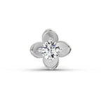 Solitaire Nosepin 0.13 Ct | 14Kt White Gold