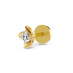 Solitaire Nosepin 0.13 Ct | 14Kt White Gold